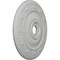 Ekena Millwork Logan Ceiling Medallion (Fits Canopies up to 6 1/8"), Hand-Painted Frost, 24 1/4"OD x 3 7/8"ID x 2"P CM24LO1FRF - alternate 3
